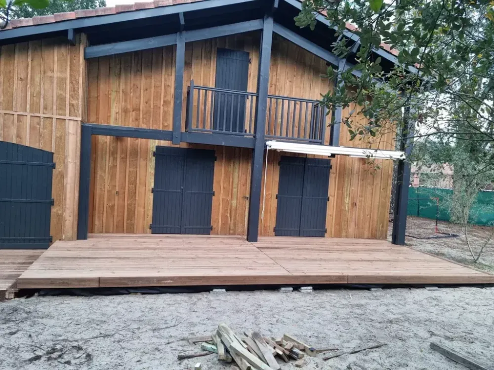 Création terrasse en bois